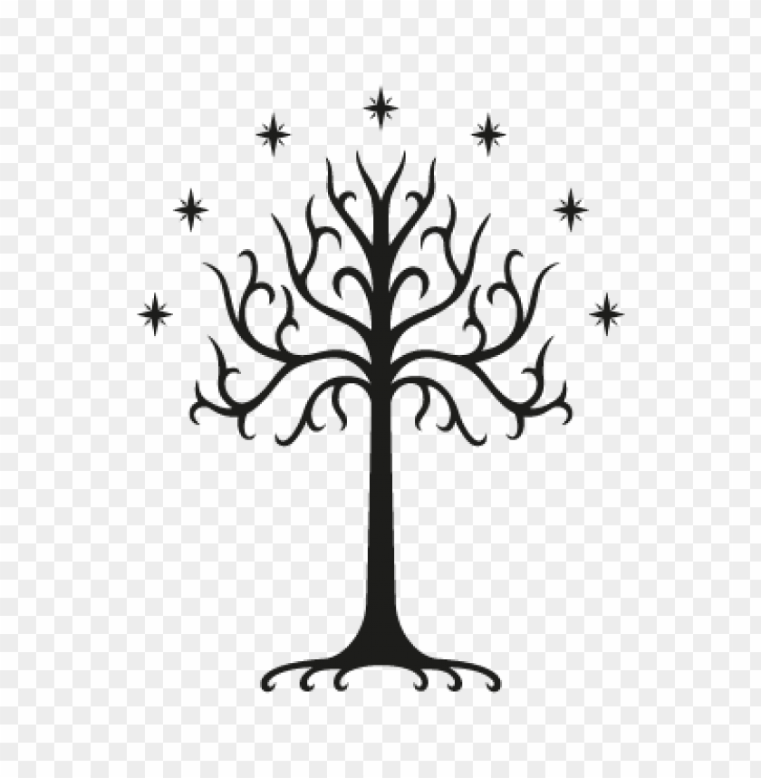  tree of gondor vector logo free download - 463507