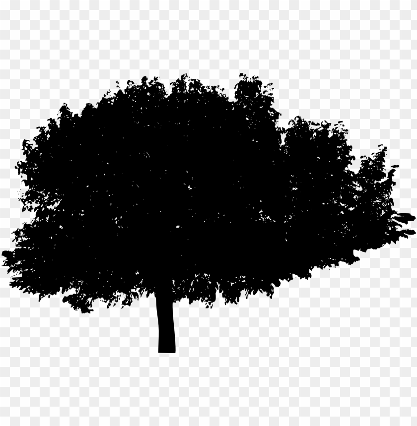 Transparent tree silhouette PNG Image - ID 4252
