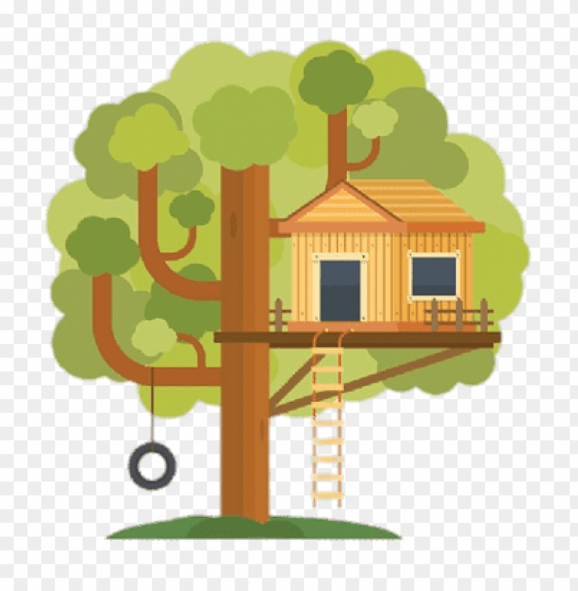 miscellaneous, treehouses, treehouse in large tree, 