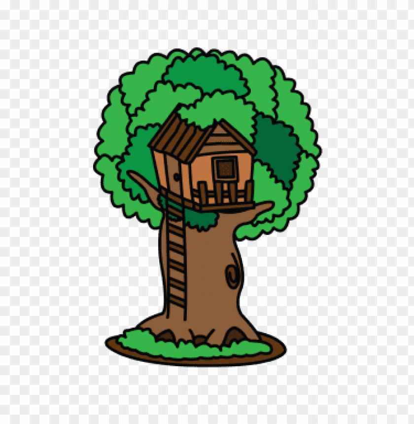 miscellaneous, treehouses, treehouse with ladder, 
