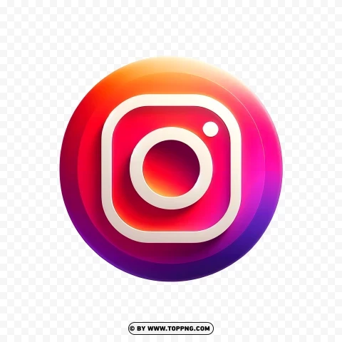 Trending Instagram Logo Icon in PNG, App, Application, button, icon, Instagram, Instagram icon