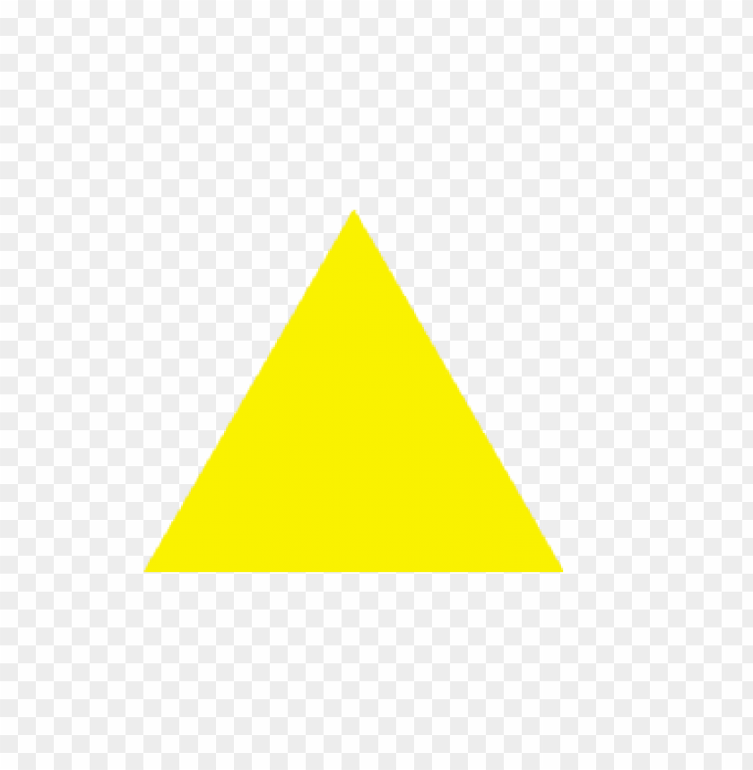 triangle jaune
