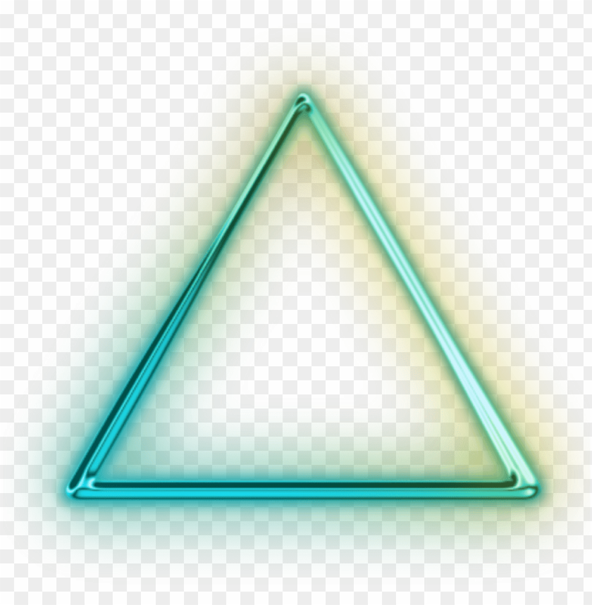 white triangle, neon, black triangle, gold triangle, neon frame, triangle banner