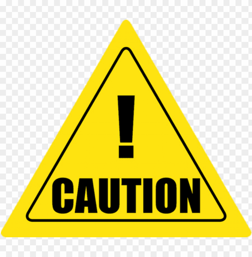 triangular caution sign PNG transparent with Clear Background ID 116184