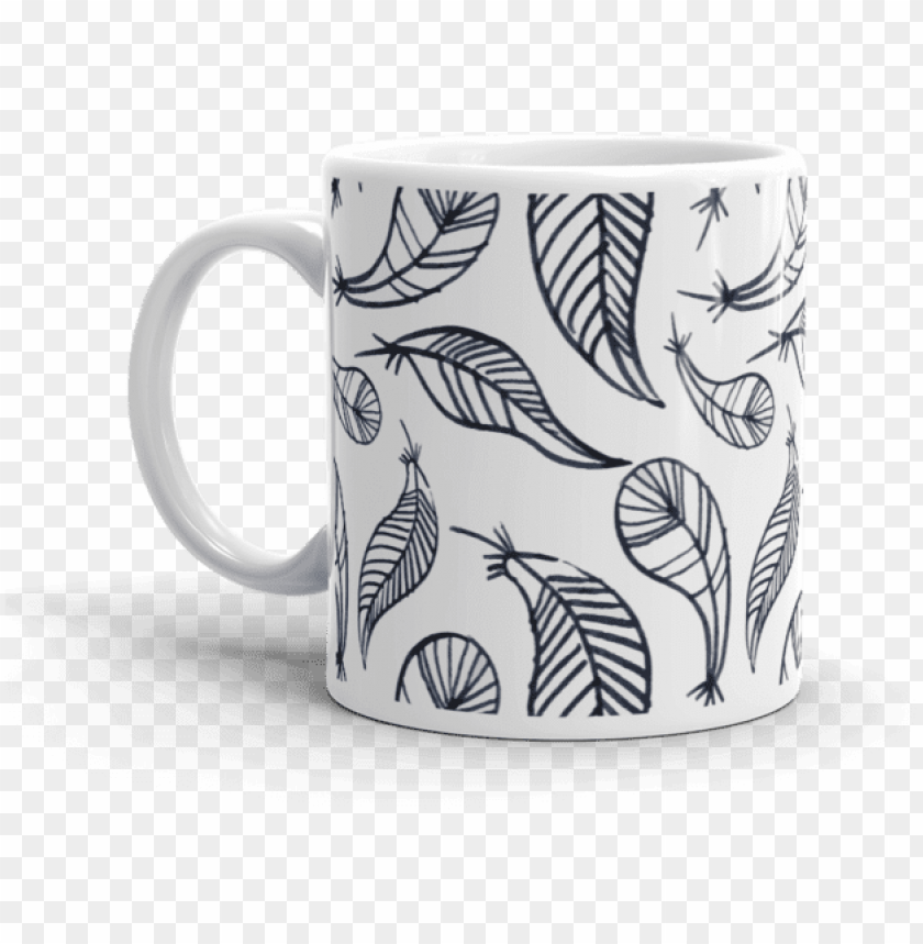 tribal feathers ~ ❤️positive mugs - simple drawing of blue boho feathers backpack PNG image with transparent background@toppng.com