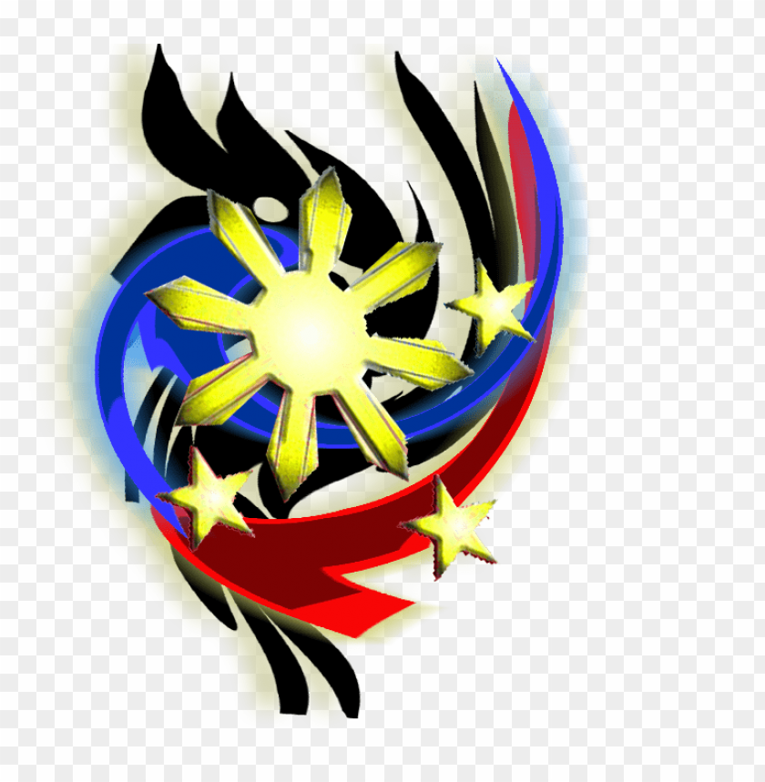 tribal philippine flag logo PNG transparent with Clear Background ID 98188