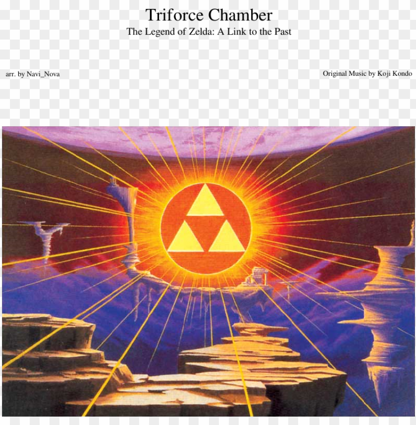 free PNG triforce chamber sheet music composed by original music - link to the past triforce PNG image with transparent background PNG images transparent