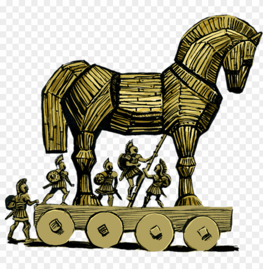 miscellaneous, trojan horse, trojan horse illustration, 