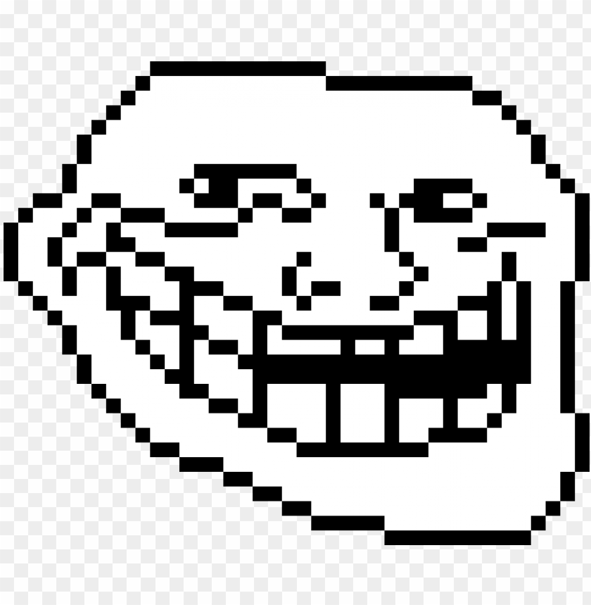 sad troll face Minecraft Skin