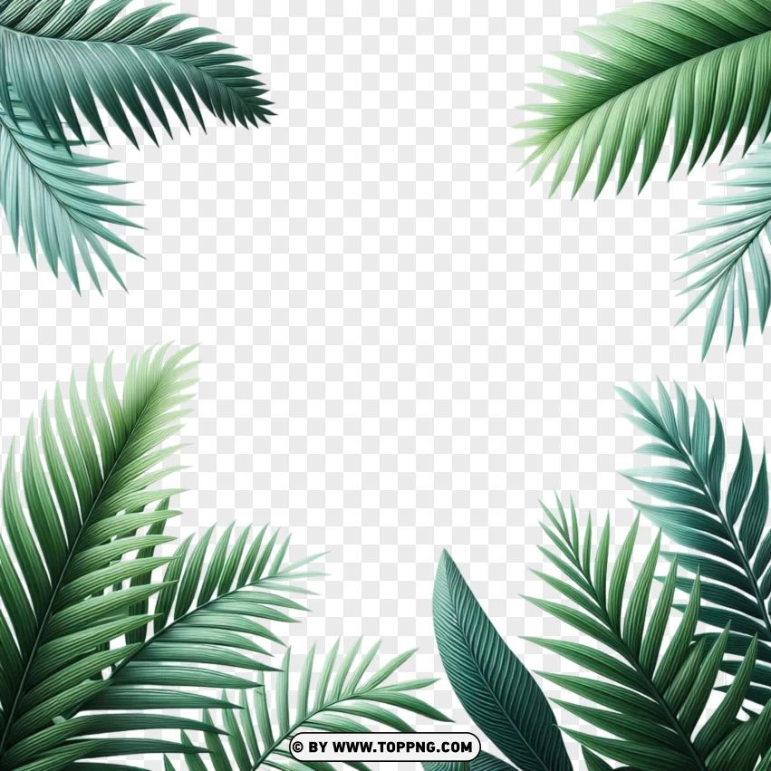 Palm Leaf , Tropical Leaf PNG , Beach Leaf Image,Green , Fresh , Isolated , Leaf 