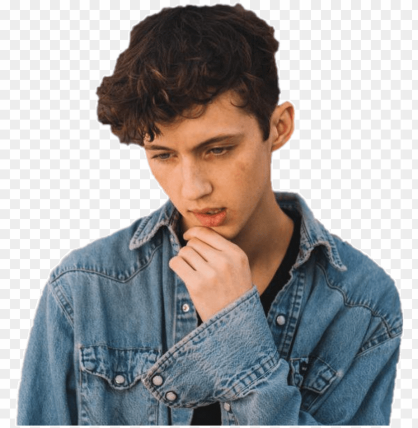 troyesivan sticker troye sivan pastel pink PNG transparent with Clear Background ID 373176