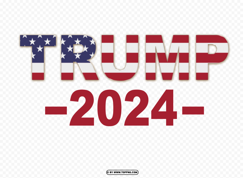 Trump 2024 Patriot USA Flag Transparent PNG,  trump 2024, Take America Back, American flag, Political campaign, Election year, Patriotic