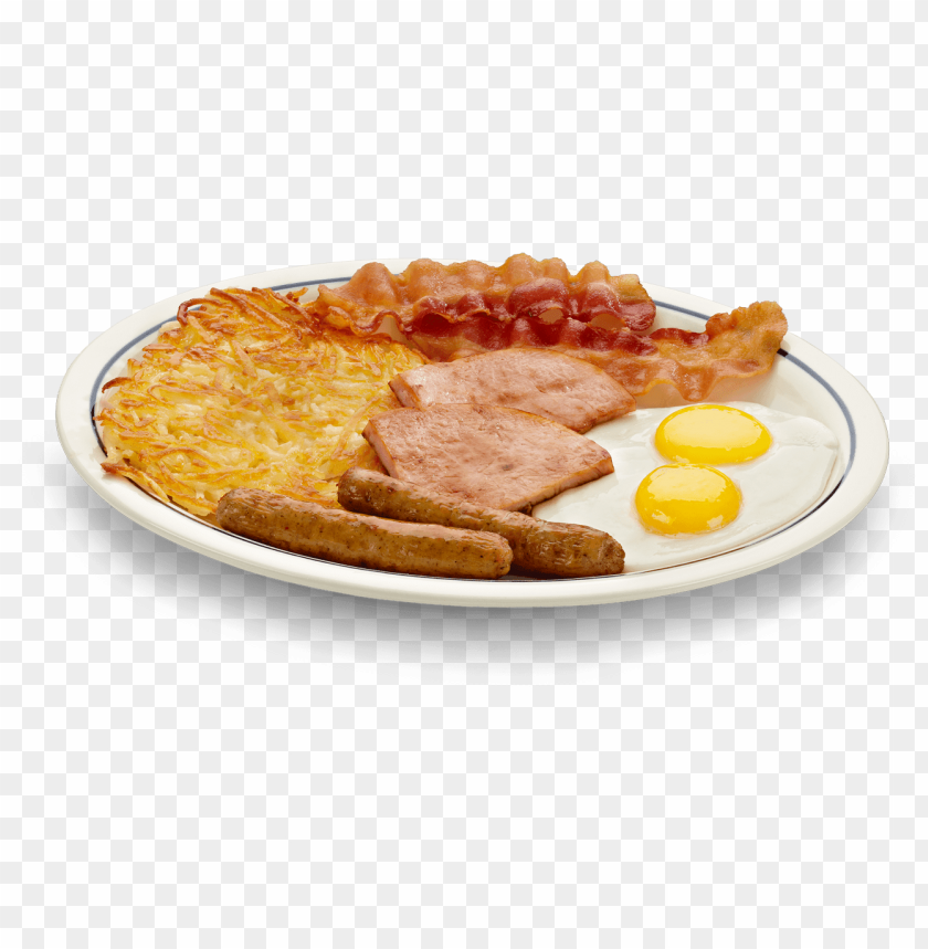 Try A Little Of Everything With The Eggs Bacon Sausage Toast Hash Brow Png Image With Transparent Background Toppng - hash and 21 roblox
