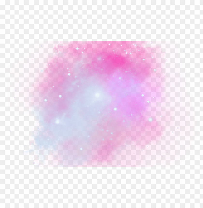 tumblr galaxy rosa azul sticker by luana silva - galaxy transparent ...