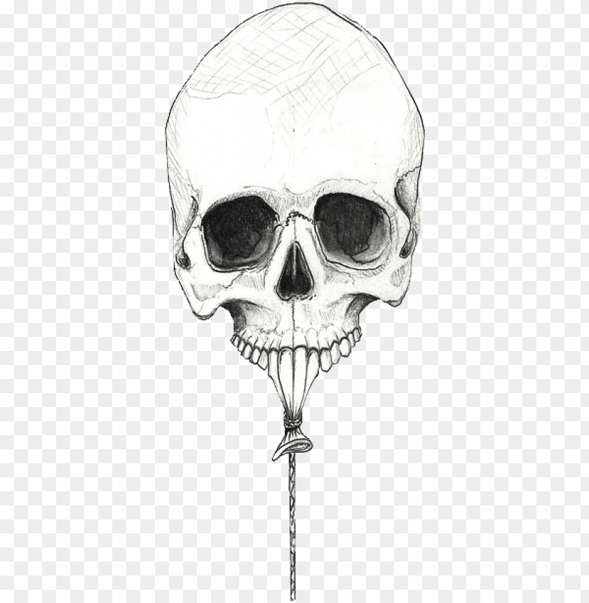 tumblr skull balloo PNG transparent with Clear Background ID 203759