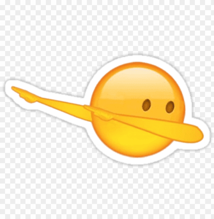 Tumblr Whatsapp Emoticon Yellow - Transparent Background Dab Emoji PNG Transparent With Clear Background ID 181210