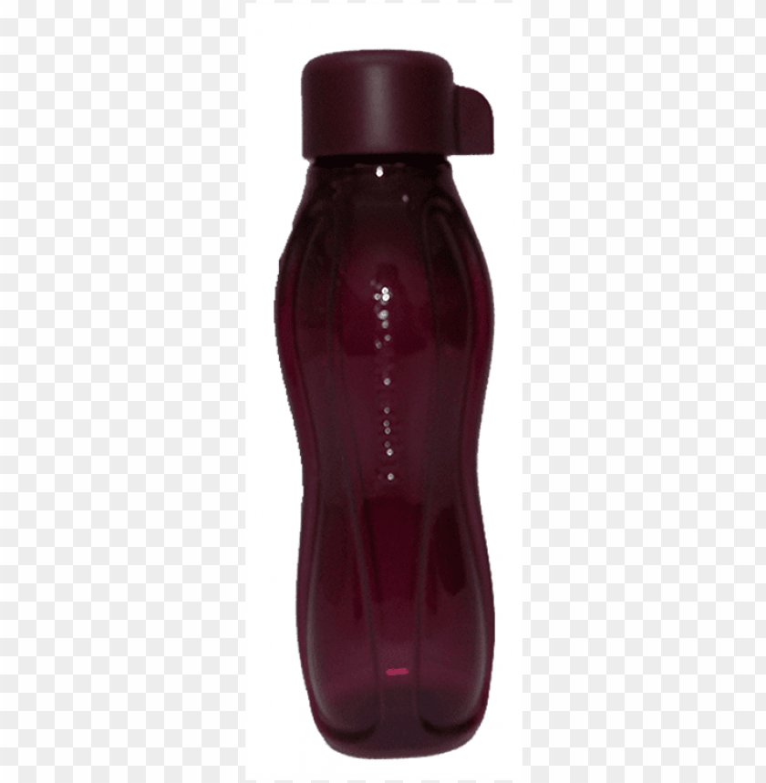 Tupperware Bottle 310 Ml Dark Red - Glass Bottle PNG Transparent With Clear Background ID 395660