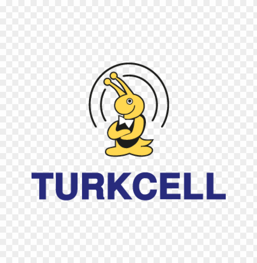 Turkcell, telecommunications logo, mobile network, yellow insect mascot, Turkey service provider