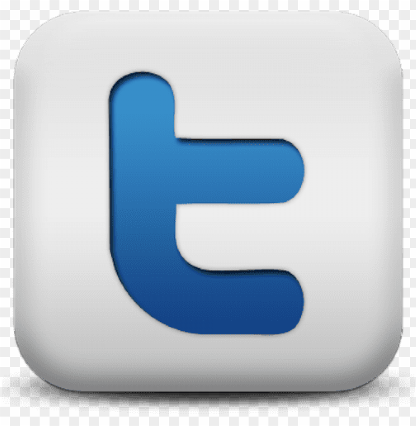 Twitter Icon Seo Matte Blue And White Square Icons Png Free Png Images Toppng