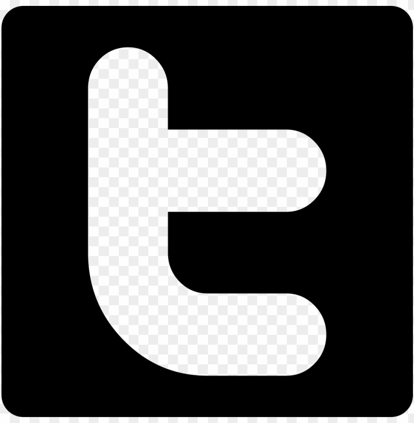 Twitter Logo Black And White Png Image With Transparent Background Toppng