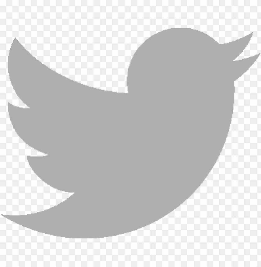 Twitter Logo Grau Png Image With Transparent Background Toppng