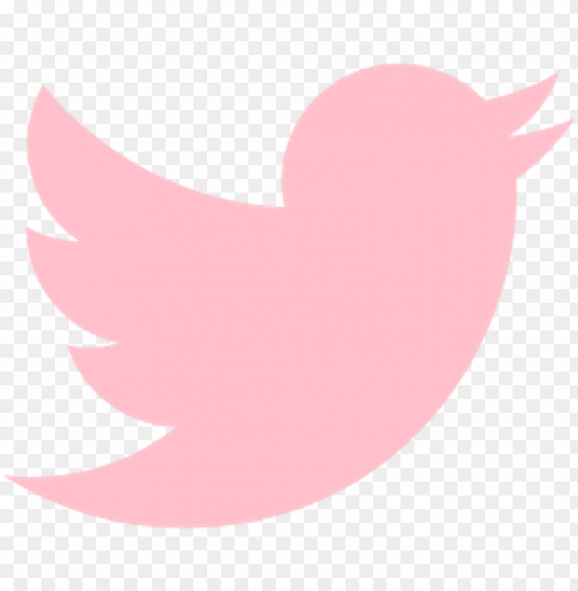 Twitter Logo Icon Bird Pink Freetoedit Pink Twitter Logo PNG 