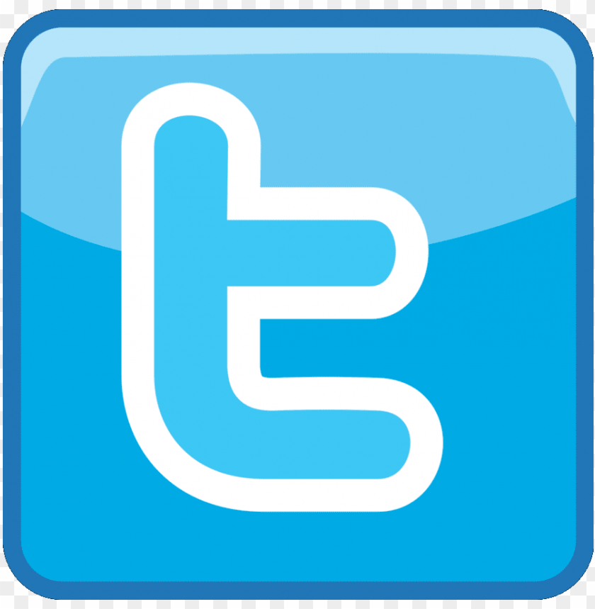 twitter, logo, png, square, blue