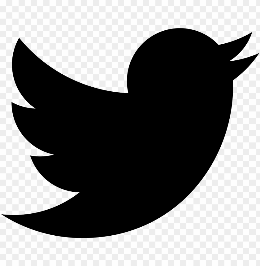 Twitter Logo Graphic Freeuse - Twitter Logo Black PNG Transparent Background