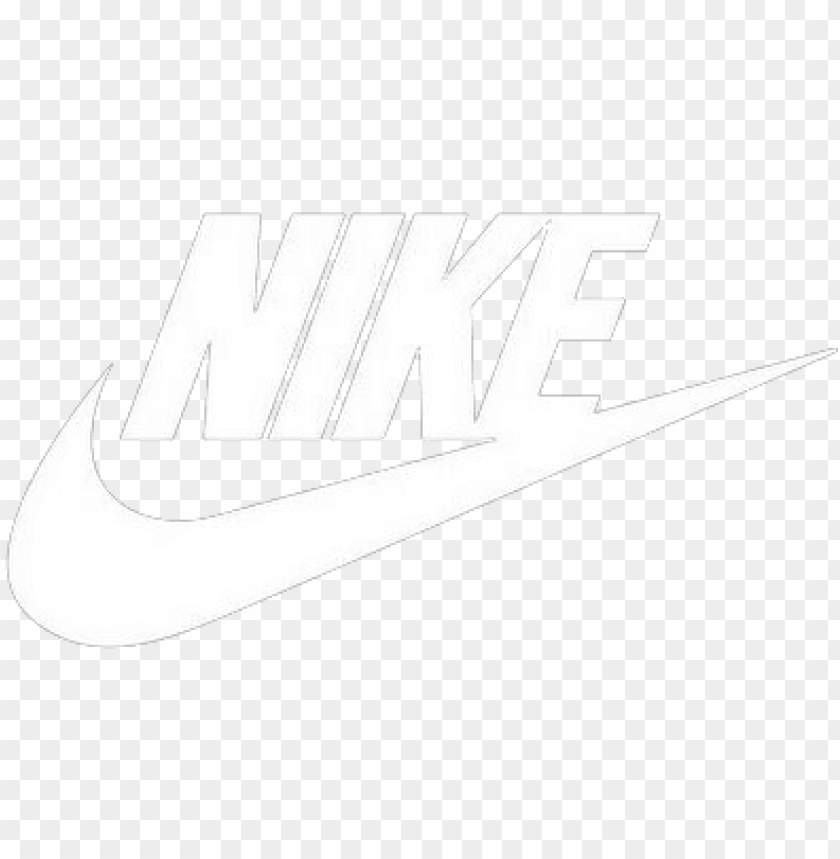 Twitter Nike Logo Vector White Png Image With Transparent