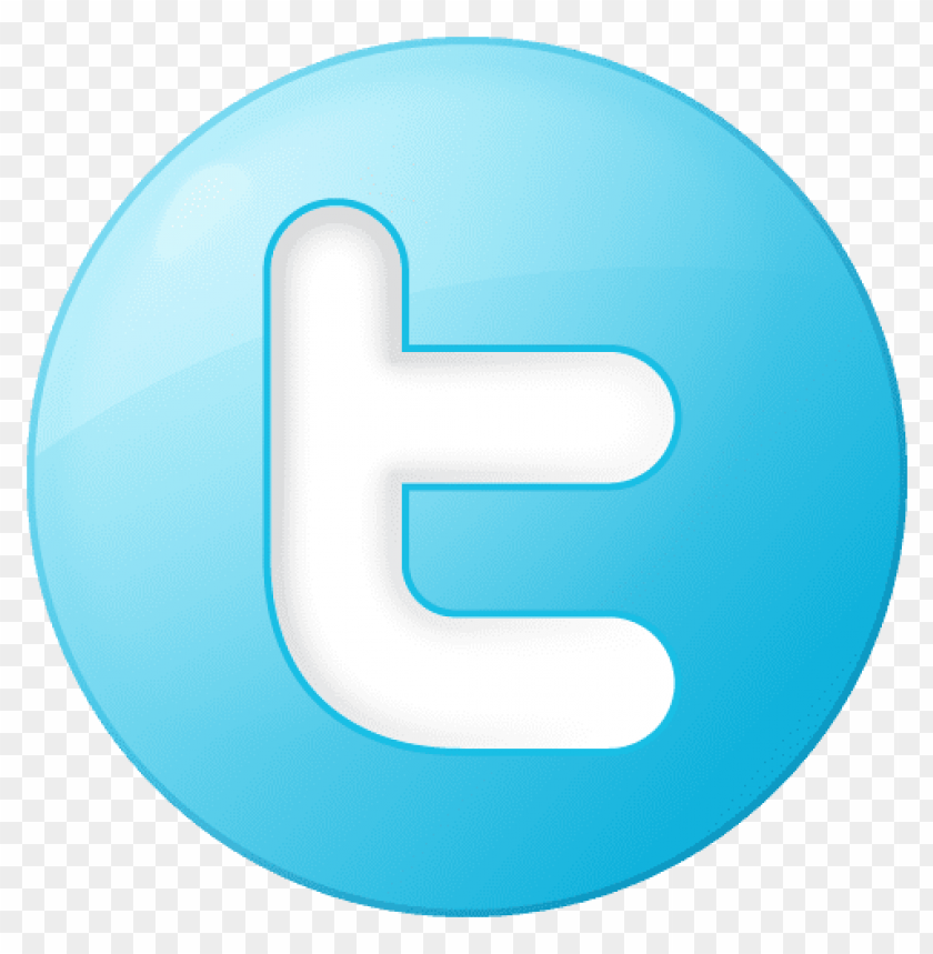 round twitter icon transparent background