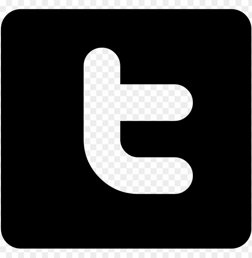 Twitter T Logo Black Png Image With Transparent Background Toppng