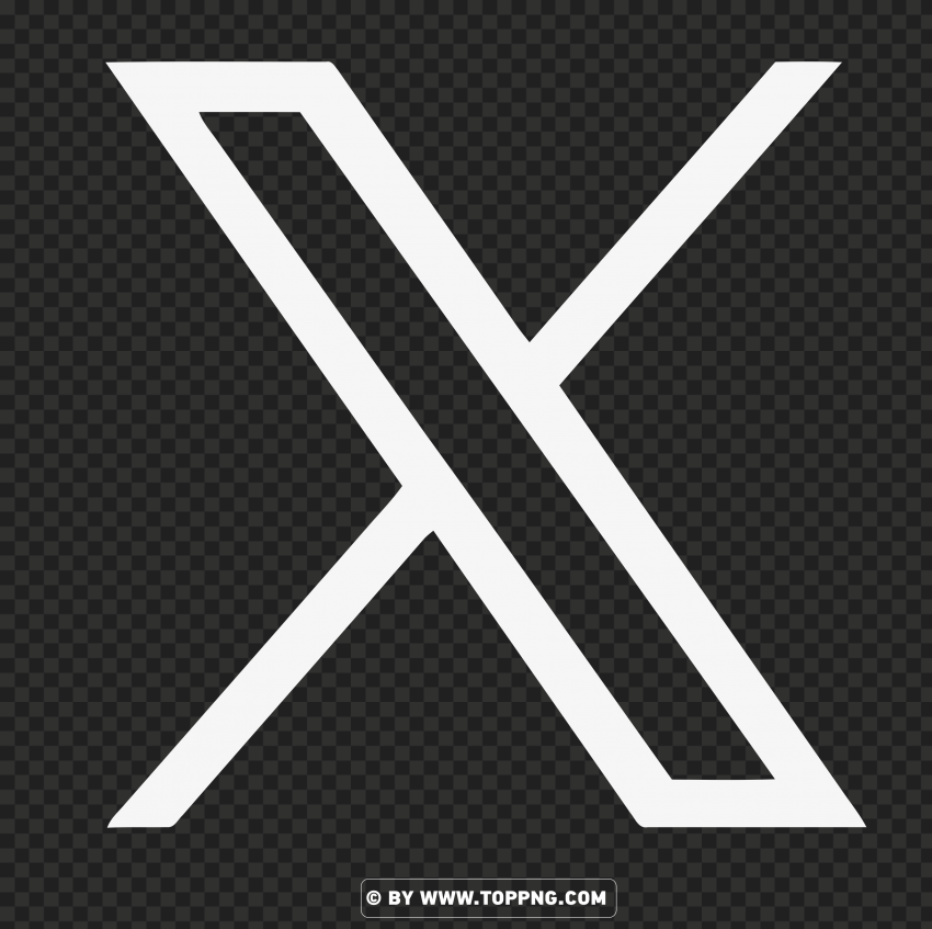 Twitter X Logo White Logo Icon HD PNG