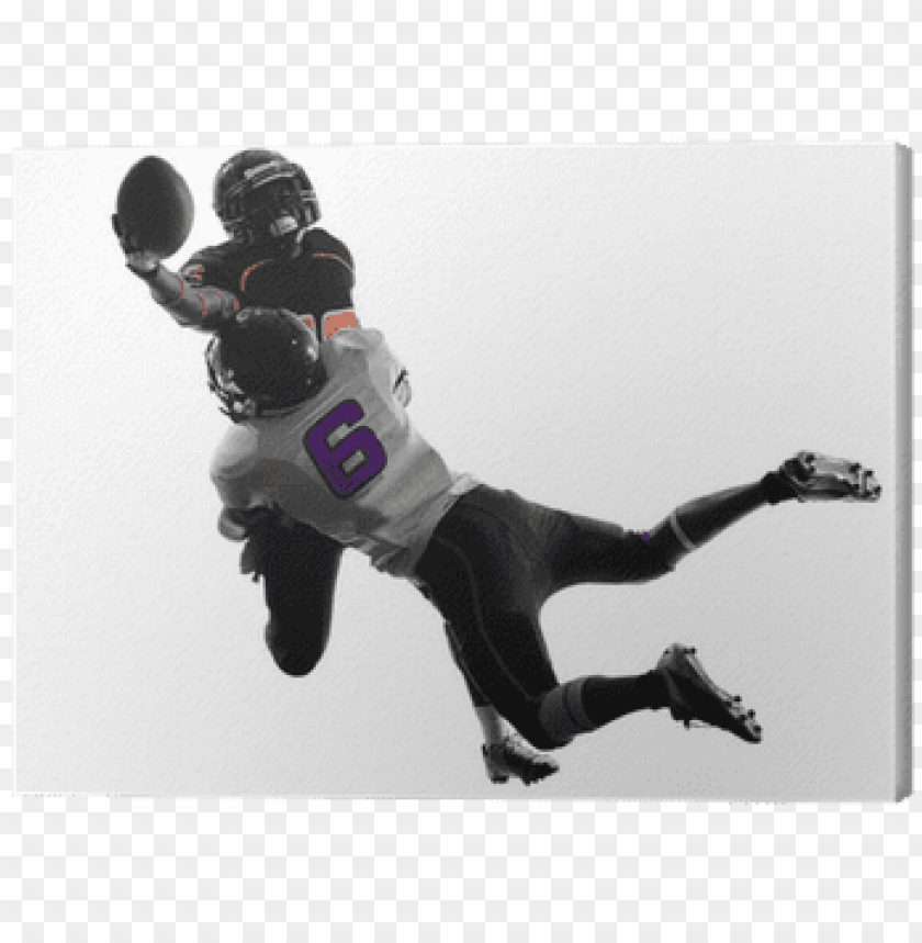 two american football players tackle silhouette canvas - samsung galaxy s3 mini gt-i8190 - customized case PNG image with transparent background@toppng.com