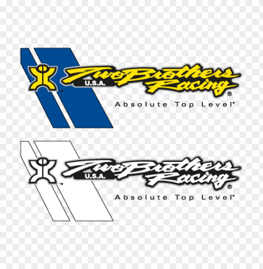  two brothers racing eps vector logo free - 463379