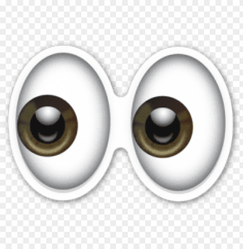 White Eye Glow Png