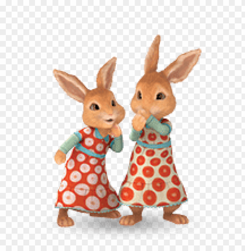 Download two girl rabbits png - Free PNG Images | TOPpng