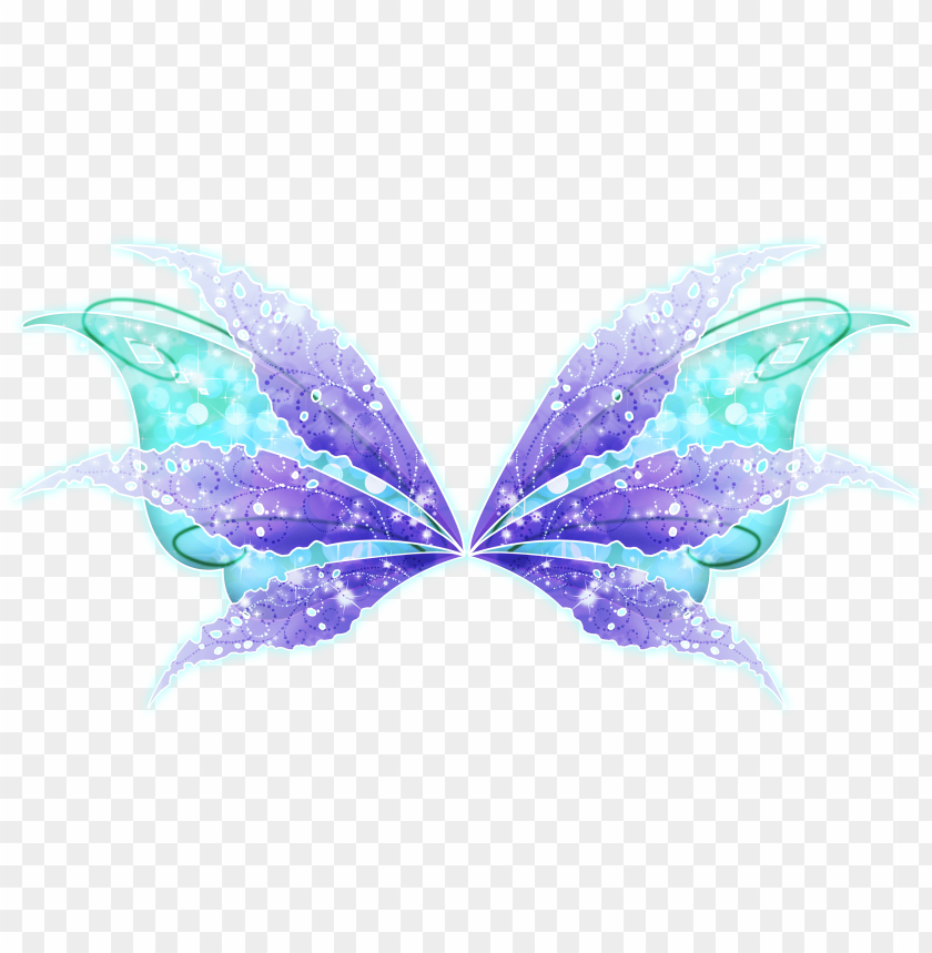 Uc 97 Fairy And Butterfly Winx Club Mythix Wings Png Image With