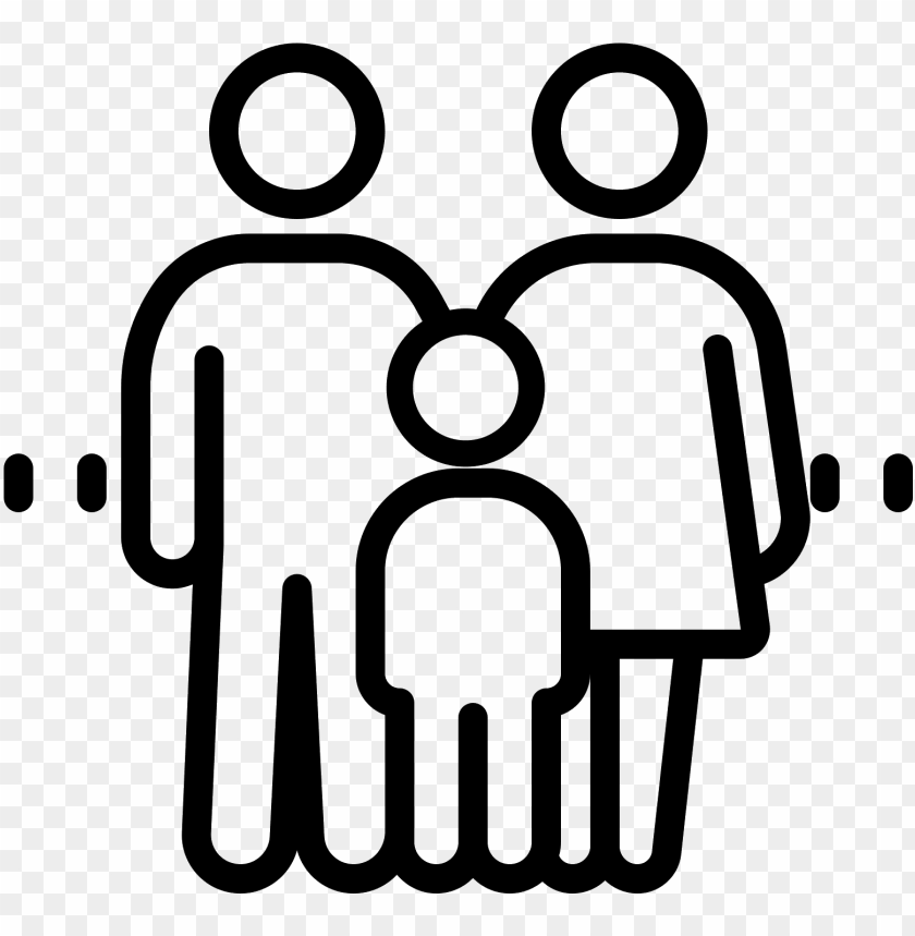 free PNG uclear family child computer icons divorce - family line ico PNG image with transparent background PNG images transparent