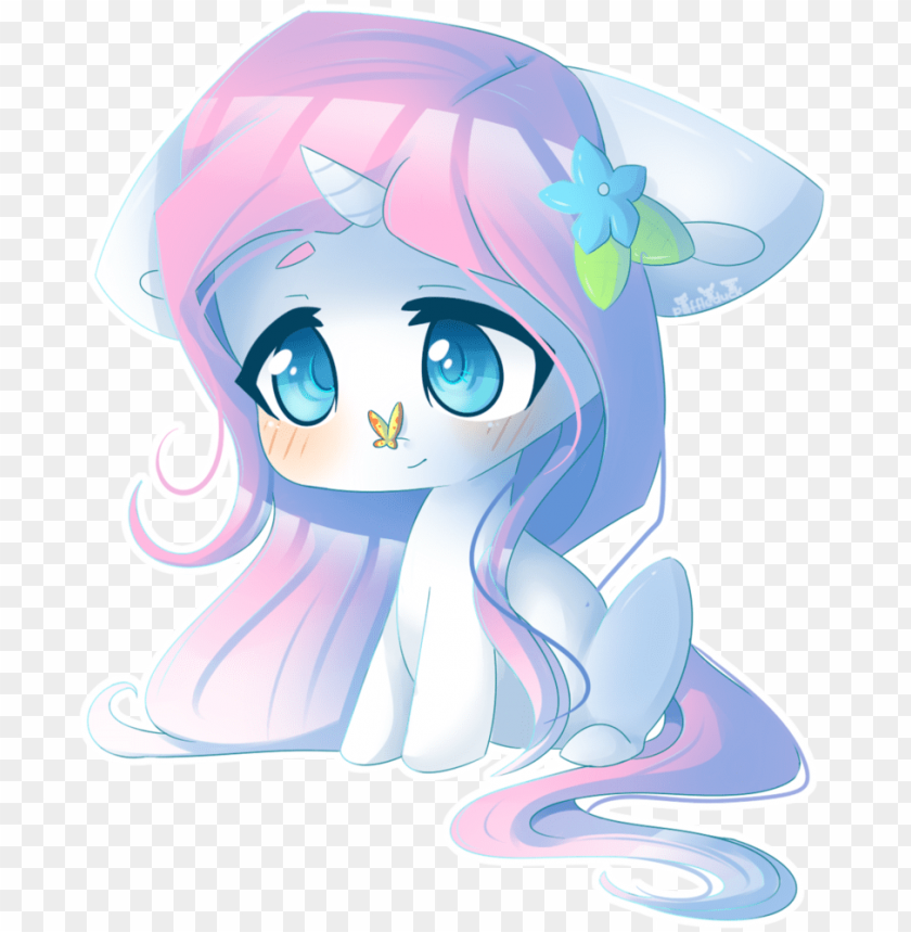 uffleduck, butterfly, chibi, cute, oc, oc - imagenes de unicornios anime  PNG image with transparent background | TOPpng