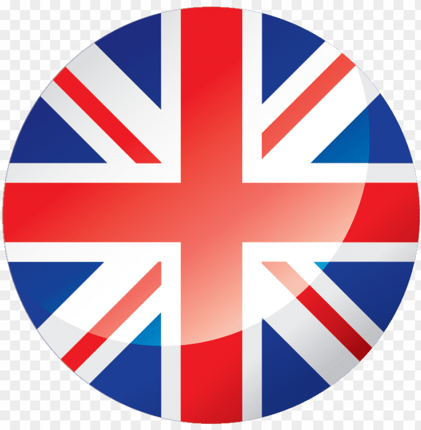 Uk Flag - Union Jack Flag Round PNG Transparent With Clear Background ...