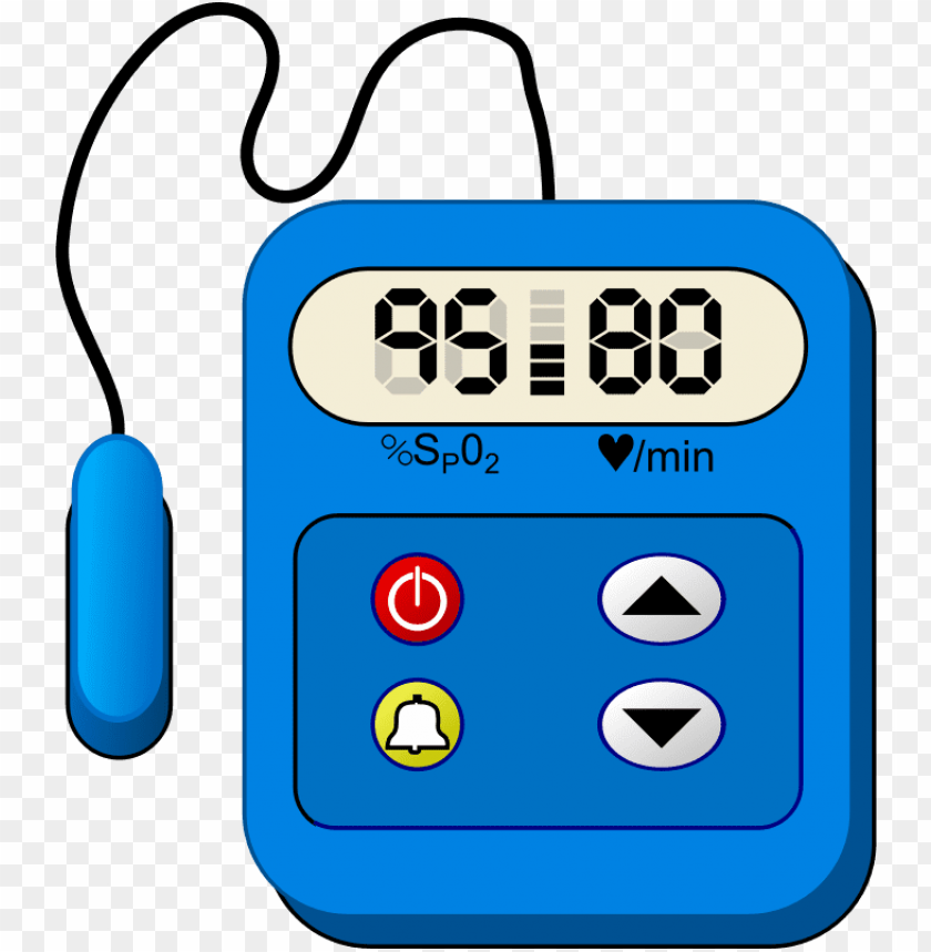 ulse oximeter clipart black and white heart rate monitor clipart PNG transparent with Clear Background ID 277118