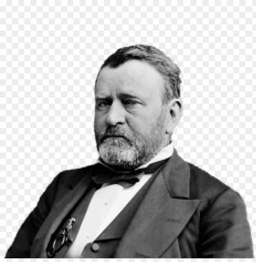 Transparent background PNG image of ulysses s grant - Image ID 70312