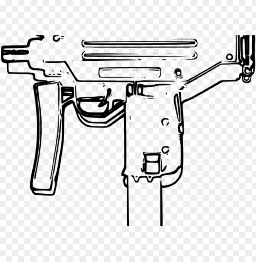 Un Clipart Uzi Transparent Gun Uzi Png Image With - gun png roblox best transparent png cliparts 20