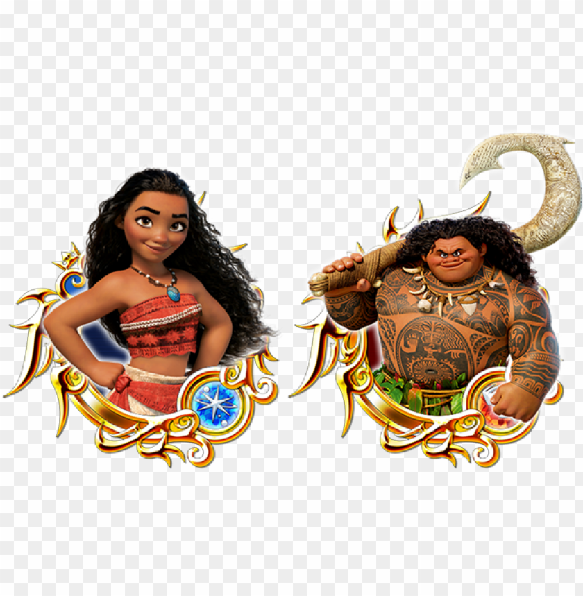 Unchained X Moana Medals - Colar Da Moana Como Fazer PNG Transparent Background