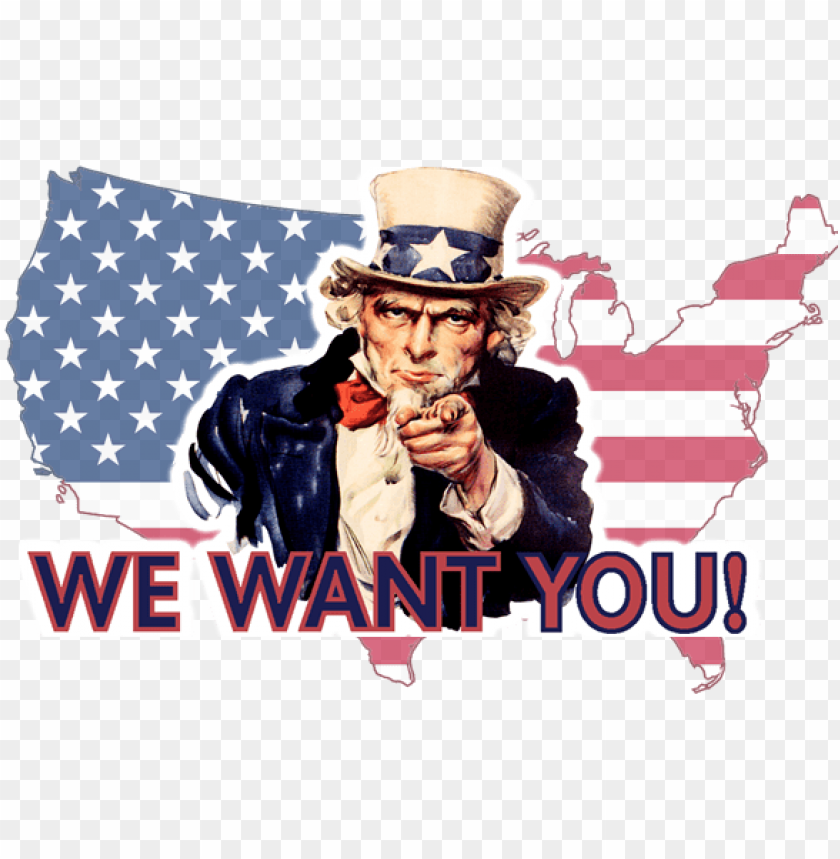 uncle sam we want you PNG transparent with Clear Background ID 213988