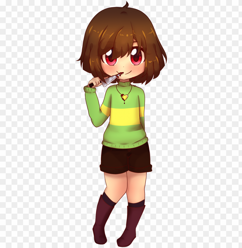Undertale Chara Undertale Chibi Png Image With Transparent Background Toppng