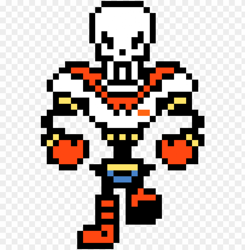 Papyrus Undertale Pixel Art – BRIK