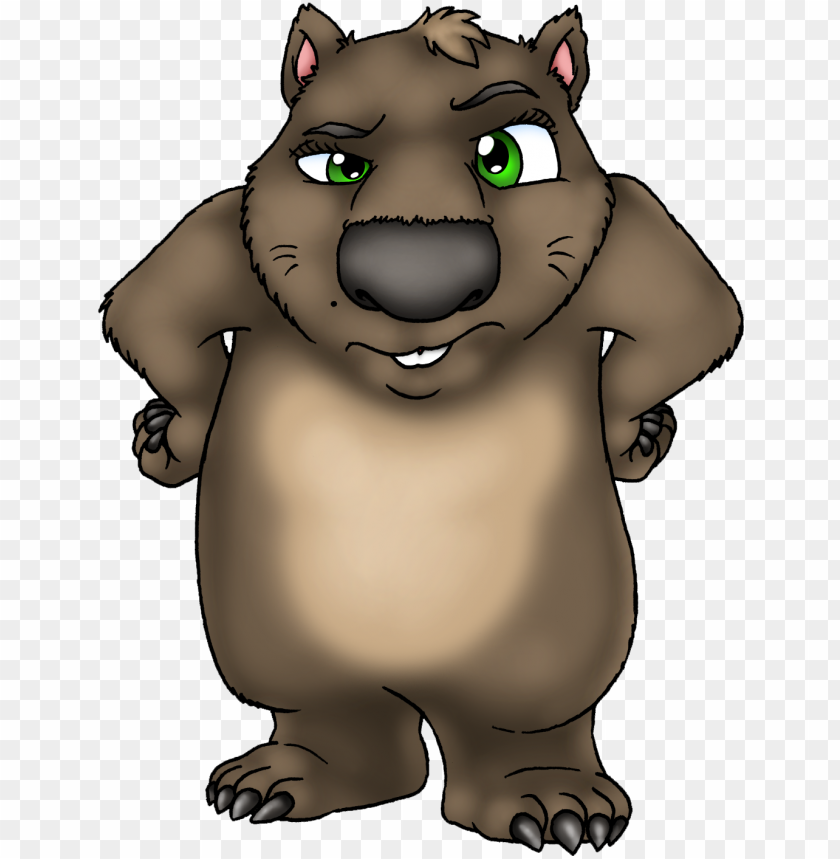 unfortunately, the photos taken at my spectacular grumpy - wombat cartoo PNG image with transparent background@toppng.com