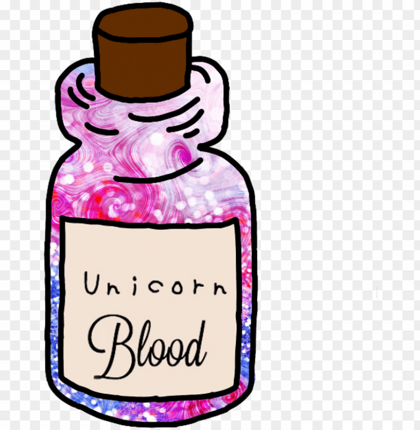 Unicorn Blood Png Sticker Tumblr Asthetic Aesthetic Unicorn