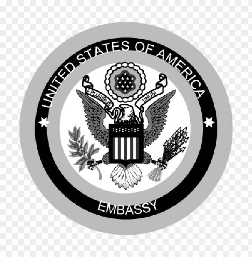  united states of america embassy vector logo - 468087